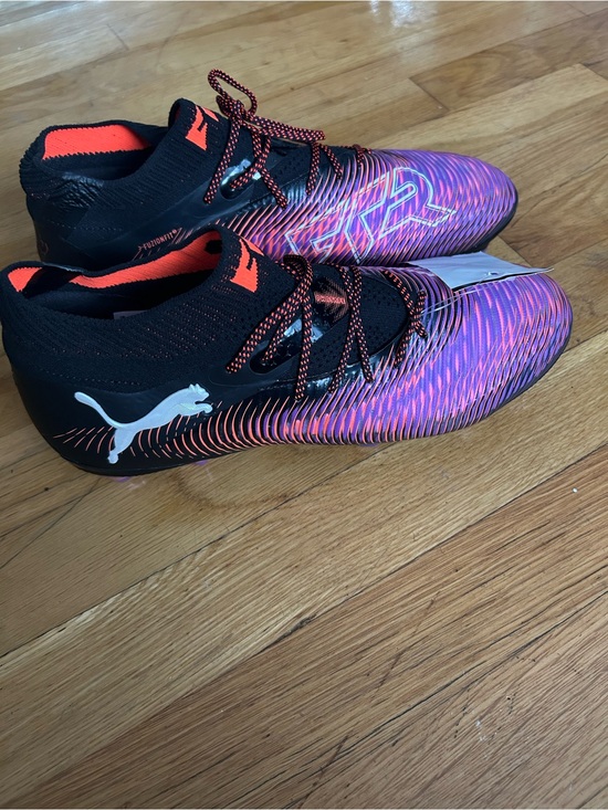 Puma Other - Puma Future 8 Ultimate black glowing red soccer cleats